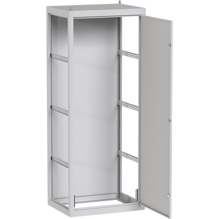 На фото: шкаф напольный металлический каркас вру-1 unit s сварной (2000х800х600) ip31 ekf proxima ЭКФ (ЕКФ)