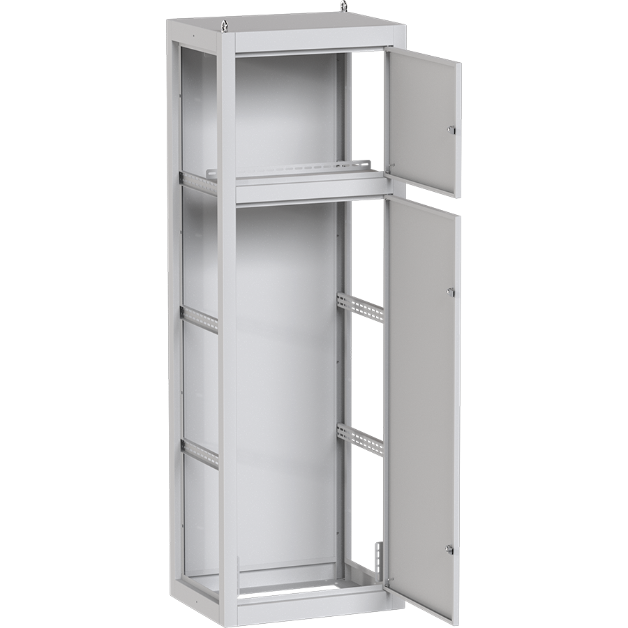На фото: шкаф напольный металлический каркас вру-2 unit s сварной ip31 (1800х600х450) ekf proxima ЭКФ (ЕКФ)