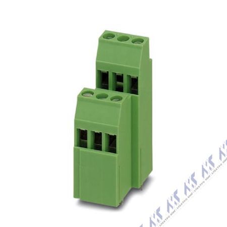 На фото: клеммные блоки для печатного монтажа mk3dsmh 3/ 3-5,08-ex Phoenix Contact