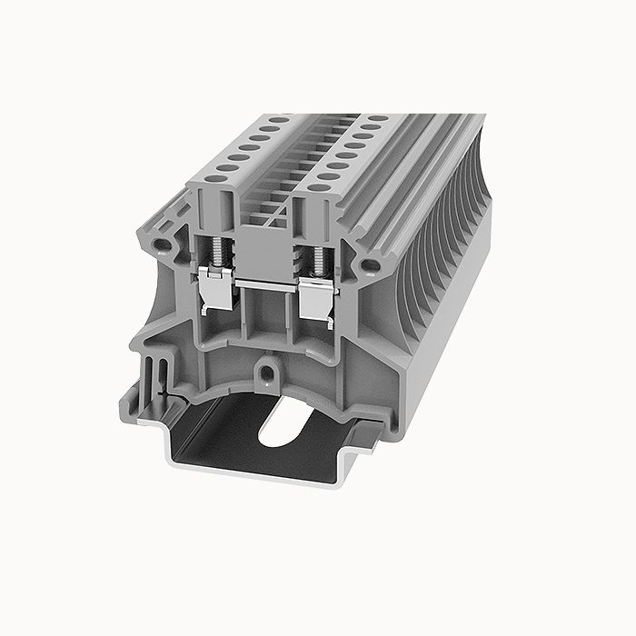 На фото: проходные клеммы dc2.5-01p-15-00z(h) DEGSON (Дегсон) 