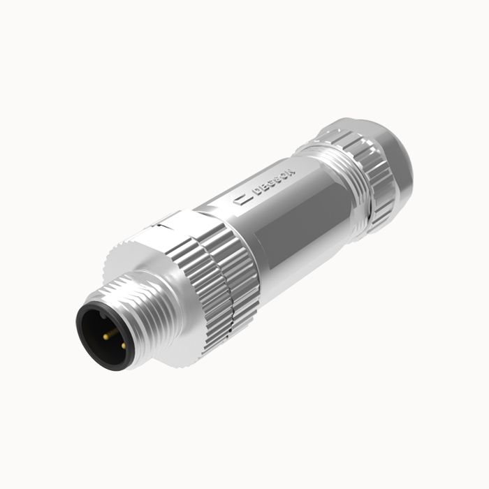 На фото: разъем pcsh-m12a-04p-mm-sl7002-00z(h) DEGSON (Дегсон) 