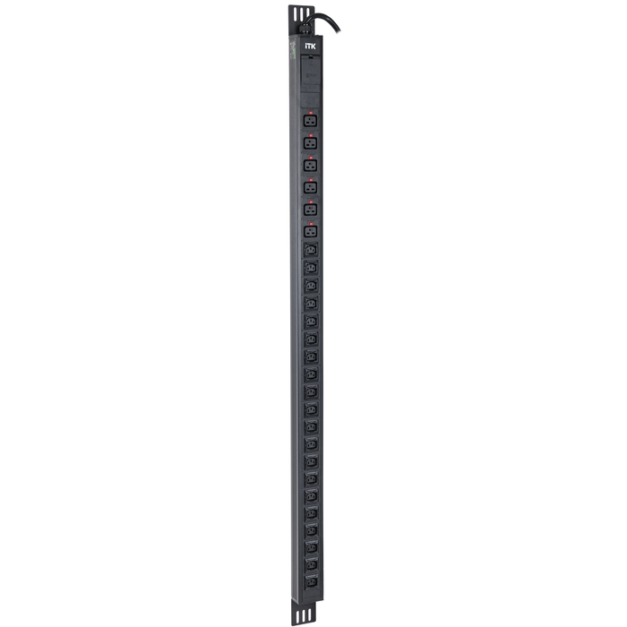 На фото: блоки розеток ITK PDU pv22-20c13-06c19-41