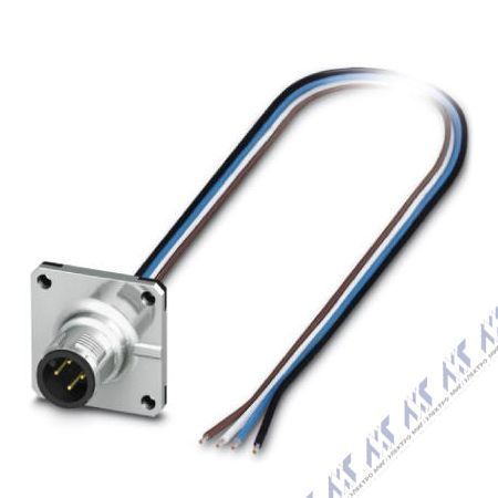 встраиваемые разъемы sacc-sq-m12ms-4con-20/0,5