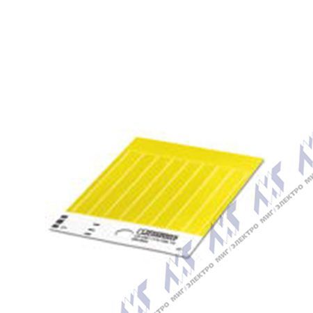Этикетки крепление в держатели us-emt (13x109) ye