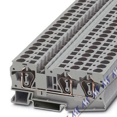 клеммы многоуровневые фото пружинный зажим st 6-twin bu
