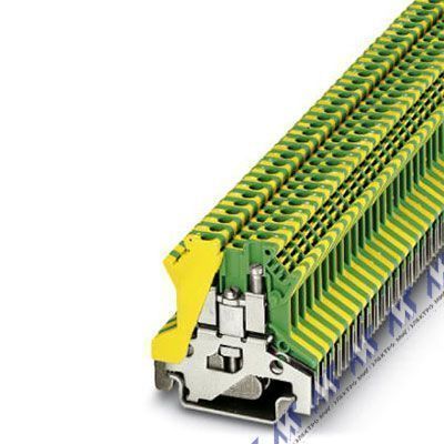 Заземляющие клеммы фото винтовой зажим uslkg 2,5 n