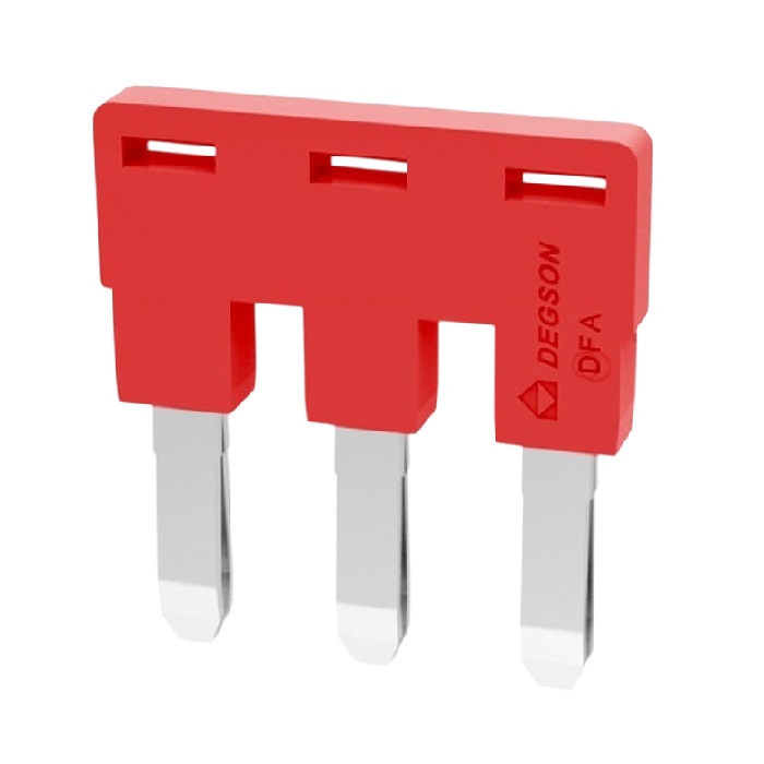 На фото: перемычки для клемм dfa3-6.2-16-00z(h) DEGSON (Дегсон) 