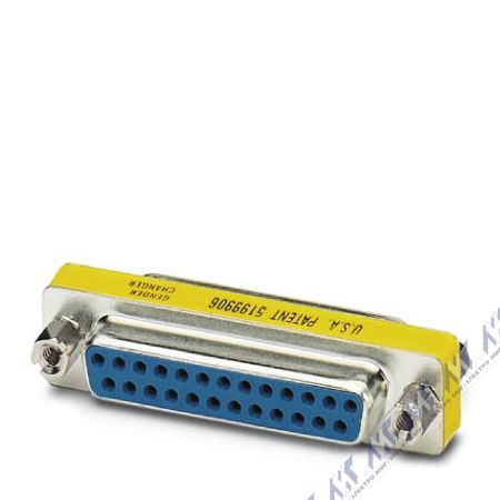 адаптер (gender-changer) d-sub vs-25-gc-bu/bu