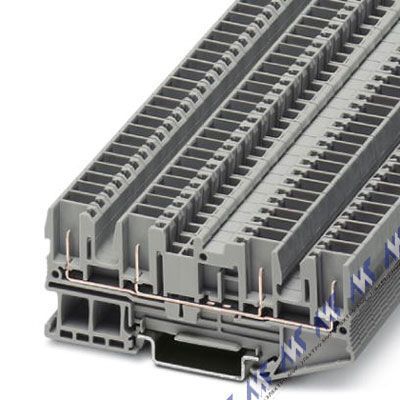 пружинный зажим st 2,5-quattro/4p bu