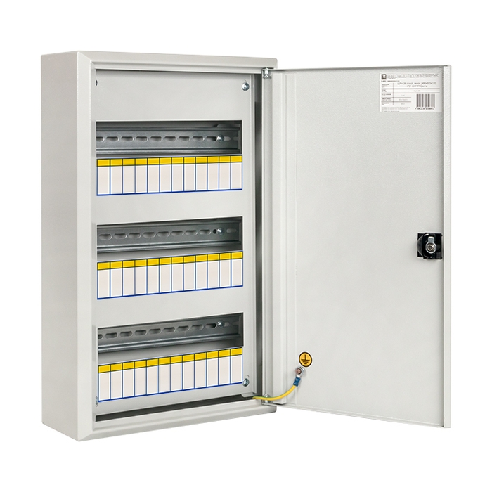 На фото: щрн-36 пласт. замок (480х300х120) ip31 ekf proxima ЭКФ (ЕКФ)