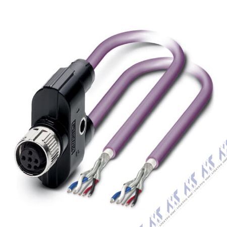 кабели с установленными разъемами sac-5py-f/2x 5,0-920