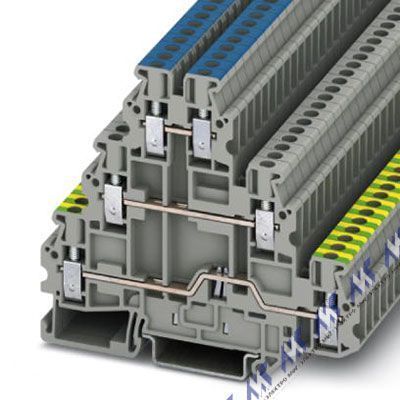Заземляющие клеммы фото винтовой зажим ut 2,5-pe/l/n