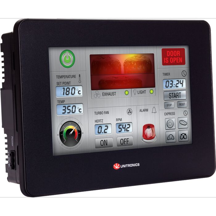 На фото: HMI панель usp156b10 UNITRONICS (Юнитроникс)