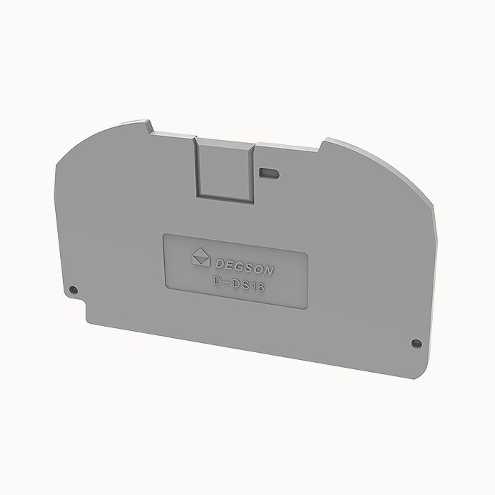 На фото: проходные пружинные клеммы ds16-tw-01p-12-00a(h) DEGSON (Дегсон) 