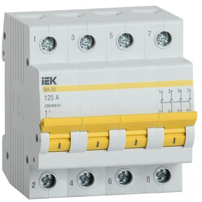 На фото: mnv10-4-125 IEK (ИЭК)