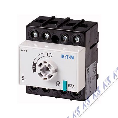 выключатели-разъединители duco, тип dcm dcm63/4