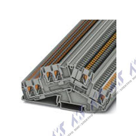 Многоуровневые клеммы зажим push-in pttbs 2,5-twin-pv