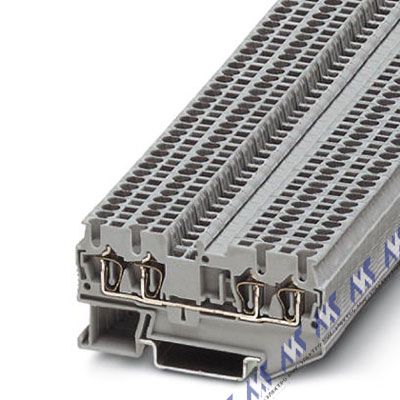 клеммы многоуровневые фото пружинный зажим st 1,5/s-quattro