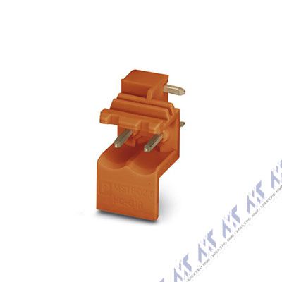На фото: штекерные разъемы для печатных плат mstbo 2,5/ 2-g1r og Phoenix Contact