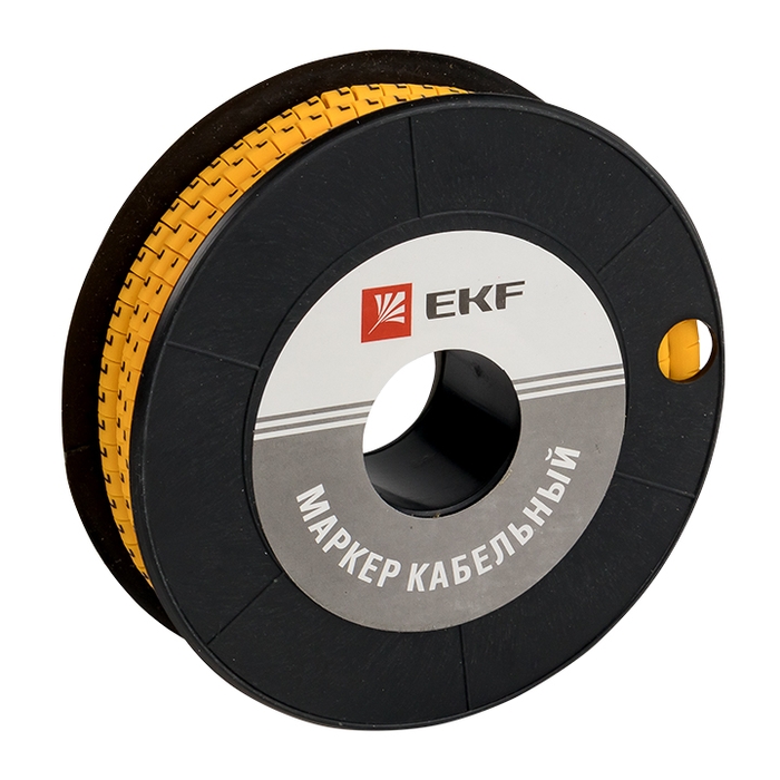 На фото: маркер кабельный 1,5 мм2 "l" (1000 шт.) (ес-0) ekf ЭКФ (ЕКФ)