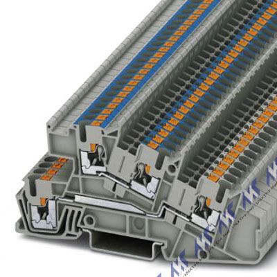 Многоуровневые клеммы зажим push-in pti 2,5-l/n