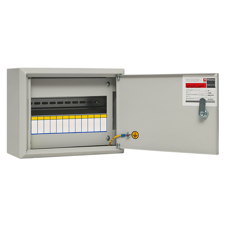 На фото: щрн-12 с шинами (220х300х120) ip31 ekf proxima ЭКФ (ЕКФ)