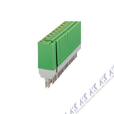 На фото: одиночное реле st-rel2-kg230ac/1 Phoenix Contact (миниатюрное силовое) 