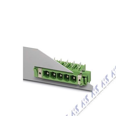 На фото: штекерные разъемы для печатных плат dfk-pc 6-16/ 2-gfu-10,16 Phoenix Contact