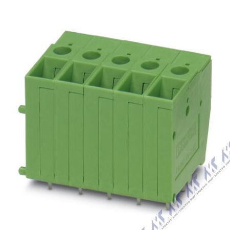 На фото: клеммные блоки на печатную плату zfk3dsa 1,5-6,08 bk Phoenix Contact 