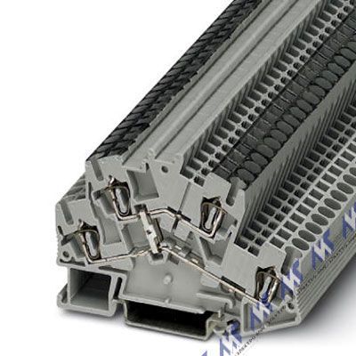 клеммы многоуровневые фото пружинный зажим sttbs 2,5-pv bu