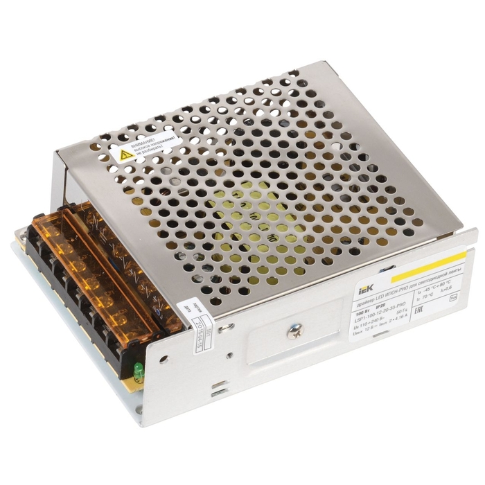На фото: лента светодиодная lsp1-100-12-20-33-pro IEK (ИЭК)