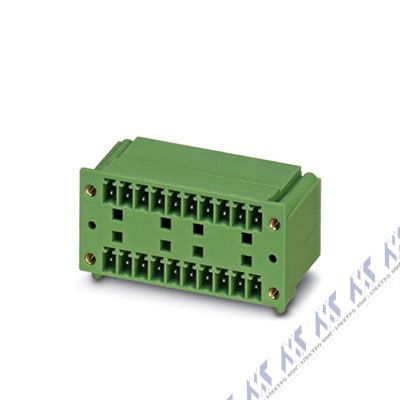 На фото: штекерные разъемы для печатных плат mcd 1,5/ 2-g1f-3,81 Phoenix Contact