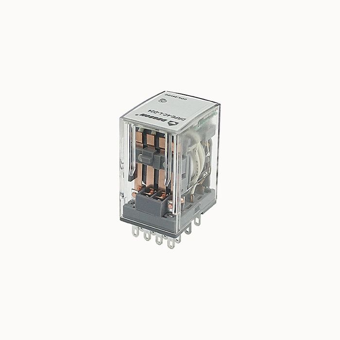 На фото: промышленное реле drpe-4c-l-a220-02z(h) DEGSON (Дегсон) 
