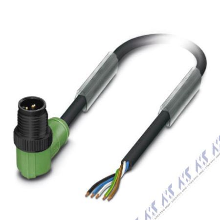кабели с установленными разъемами sac-5p-m12mr/ 5,0-pur p