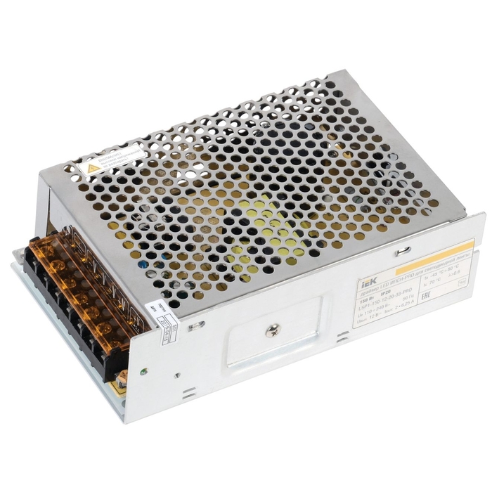 На фото: лента светодиодная lsp1-150-12-20-33-pro IEK (ИЭК)