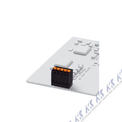 На фото: штекерные разъемы для печатных плат fkic 2,5/ 5-tb-5,08 bk Phoenix Contact
