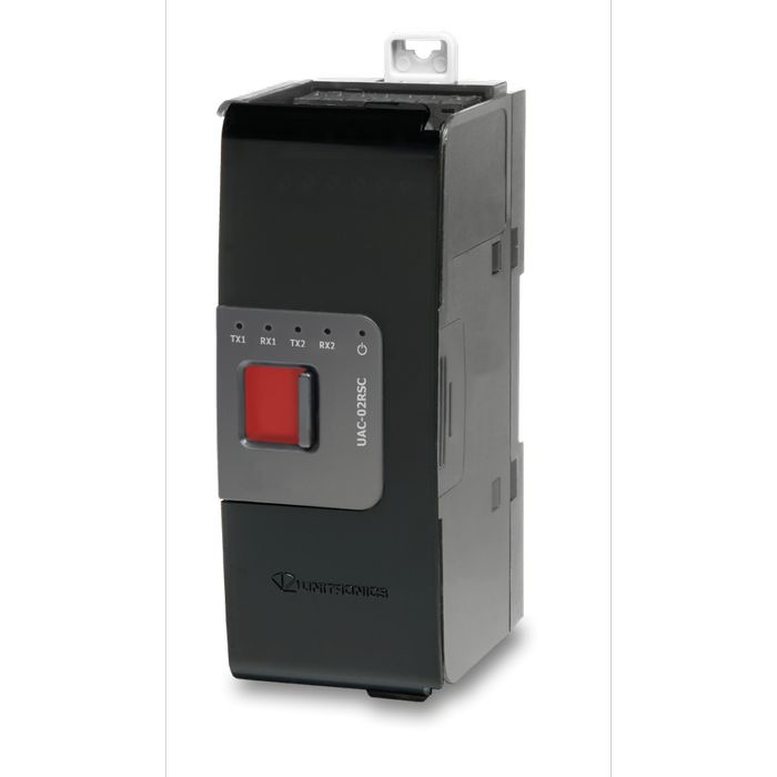 На фото: модули коммуникационные uac02rsc для PLC UNISTREAM (UNITRONICS (Юнитроникс)