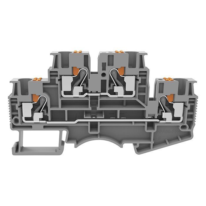 На фото: пружинные клеммы dskk4-01p-11-00z(h) DEGSON (Дегсон) 
