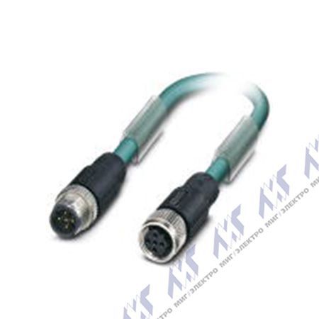 кабели с установленными разъемами sac-2p-m12msb/2-915/m12fsb va