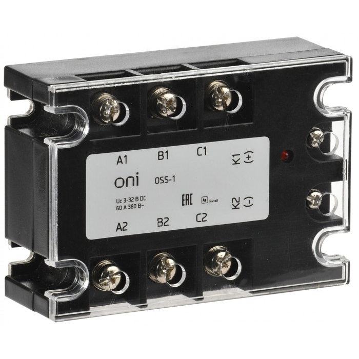 На фото: реле oss-1-3-60-b ONI