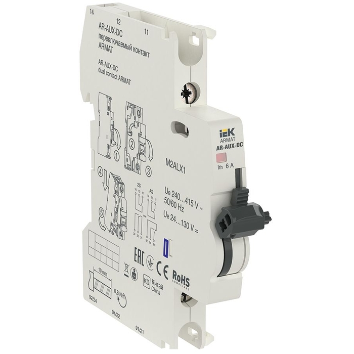 На фото: ar-aux-dc-240-415 IEK (ИЭК)