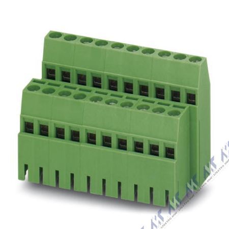 На фото: клеммные блоки для печатного монтажа mk3ds 1,5/ 2-5,08-bc Phoenix Contact