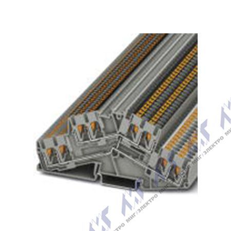 Многоуровневые клеммы зажим push-in pttbs 2,5-quattro-pv