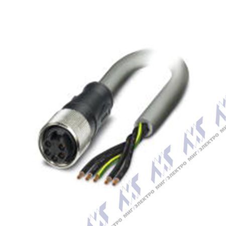 кабели с установленными разъемами sac-5p- 1,5-441/minfs pwr
