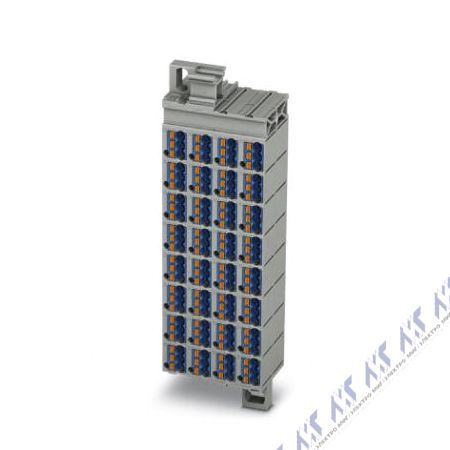 Многоуровневые клеммы зажим push-in ptmc 1,5/32-3 /bu 19z