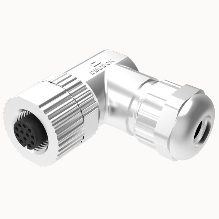 На фото: разъем pbsh-m12b-05p-mm-sl7002-00z(h) DEGSON (Дегсон) 