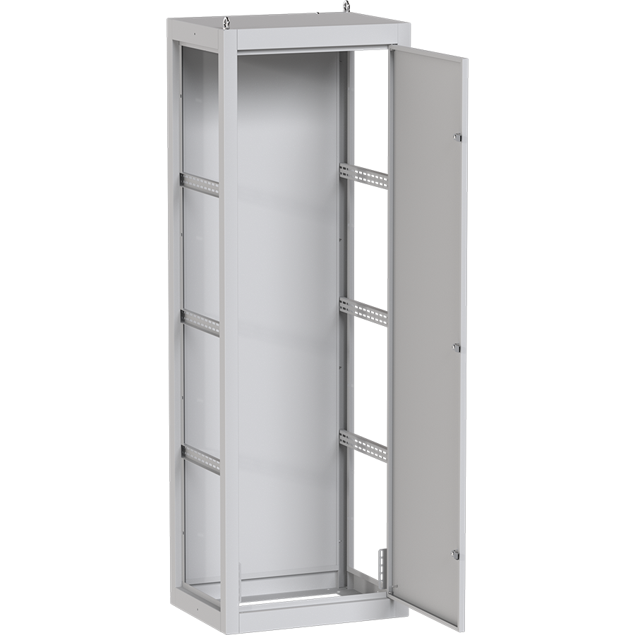 На фото: шкаф напольный металлический каркас вру-1 unit s сварной (1800х600х450) ip31 ekf proxima ЭКФ (ЕКФ)