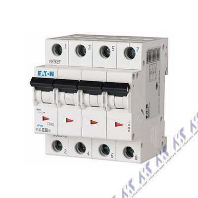 автоматические выключатели pl6 (6 ка) pl6-d20/4