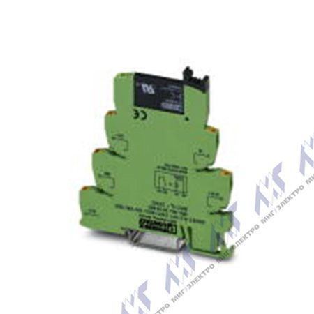 На фото: реле PHOENIX CONTACT PLC plc-opt-120uc/v8c/sen (интерфейсные модули реле)