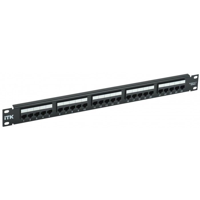 На фото: патч панели pp25-1uc03u-110 IEK (ИЭК)